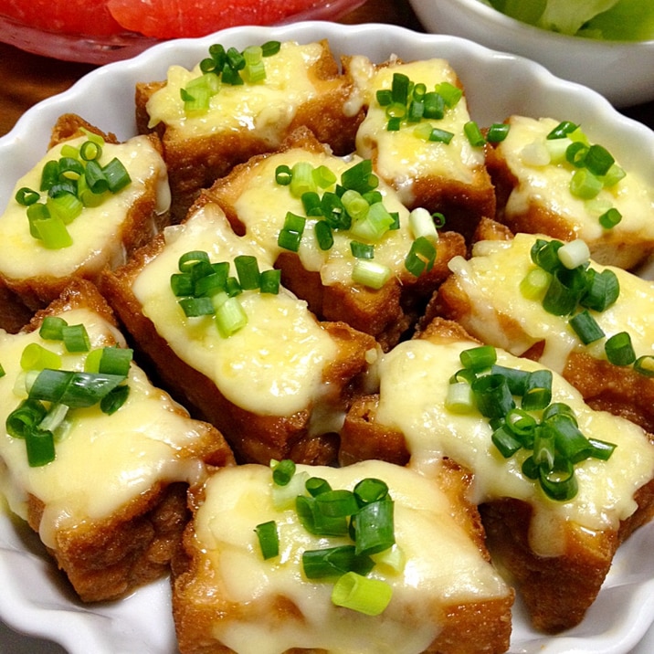 厚揚げ チーズ 厚揚げ チーズ